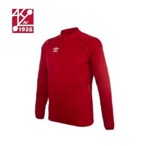 AK 28 Liga half zip genser, rød