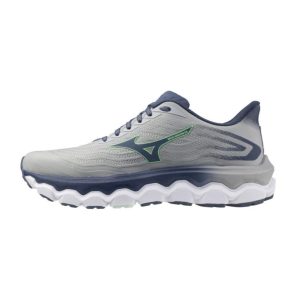 Mizuno wave horizon 8, grå/marine