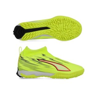 Puma Ultra match LL+ jr. TF, gul