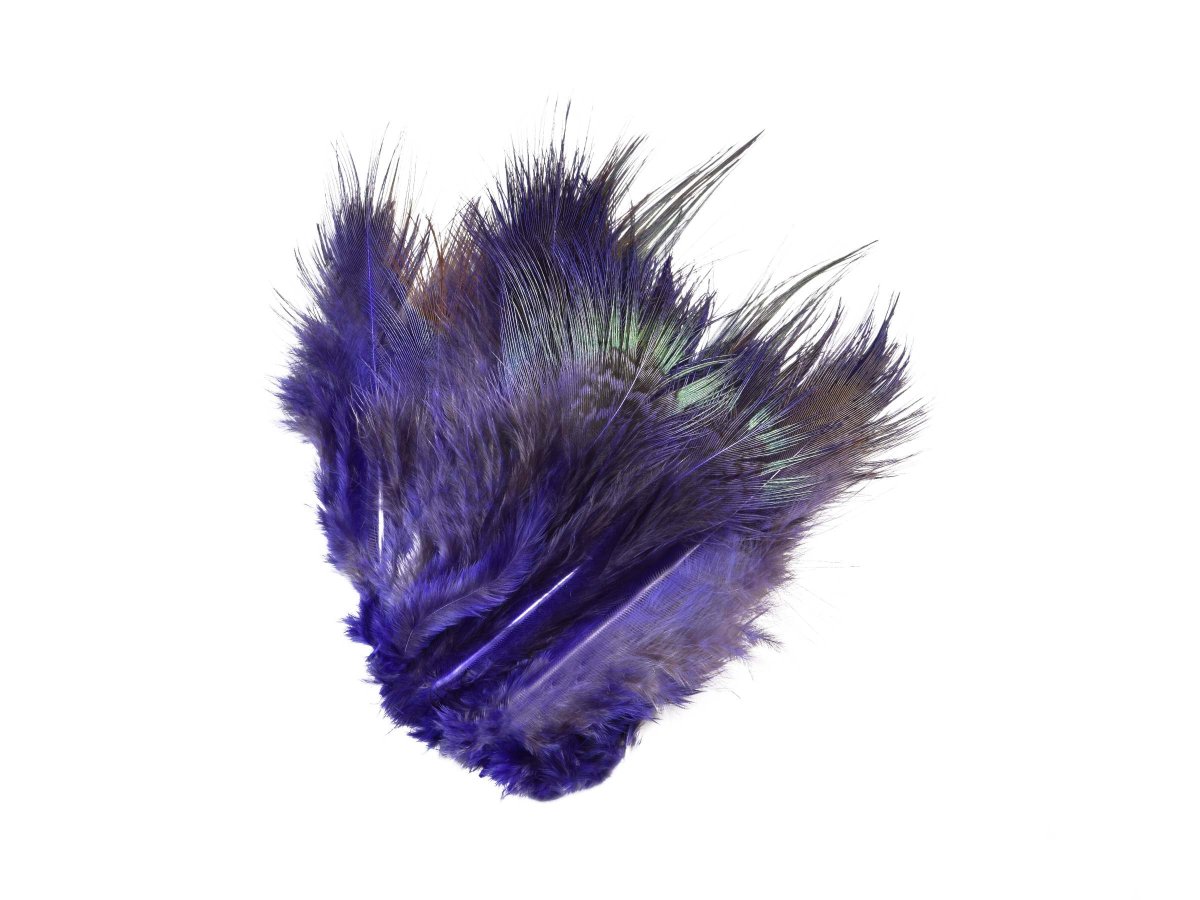 SNS Pheasant Rump Feathers - Ubleket og farget - Image 4